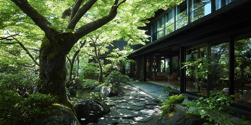 山の樹